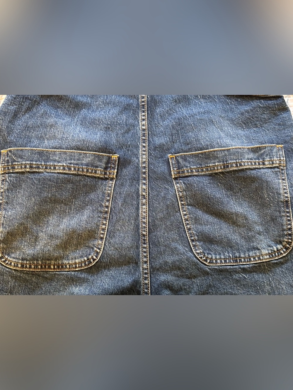 J. Crew Re-Imagined Bib Overalls Medium Wash Women’s Size Medium - Picture 11 of 15